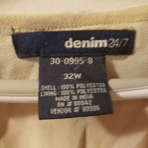 Denim 24/7 Tops - Like New Chiffon Blouse Denim 24/7 Tops - Like New Chiffon Blouse